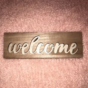 Mini Welcome Wall Decor